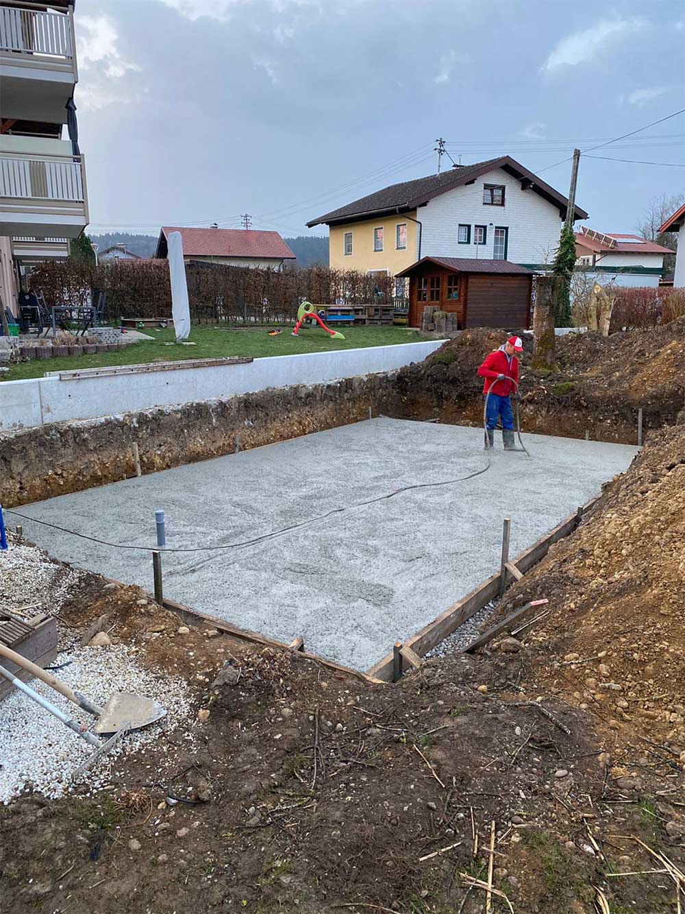 Betonfundament